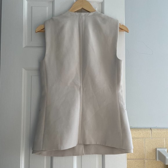 BCBG Max Azria Eddie Double Layer Vest, Like New - Picture 3 of 3